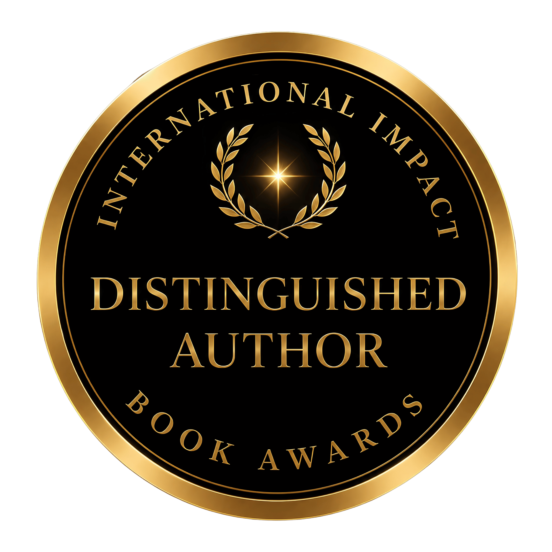 International Impact Book Awards — Distinguished Author seal