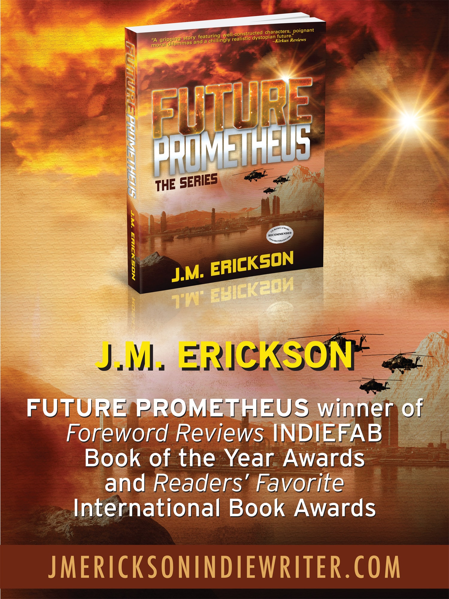 Future Prometheus: The Series — award-winning science fiction by J.M. Erickson